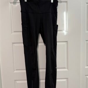 Black Leggings with Side Pockets lululemon